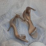 Jewel Badgley Mischka Randy Glitter gold