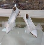 Весільні балетки екокожа з бантом