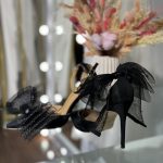 туфлі з шифоновими бантами