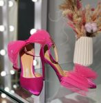 туфлі з шифоновими бантами