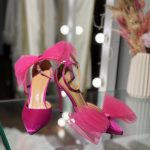 туфлі з шифоновими бантами