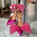 туфлі з шифоновими бантами