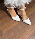 💎 Класичні без декору 🤍 З витонченим ремінцем із перлами