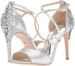 Босоніжки для вашої ідеальної урочистості Badgley Mischka Karmen II silver