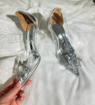 силіконові туфлі Amina Muaddi