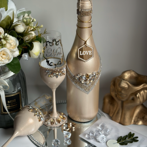 пляшка весільна шампанського