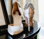 Весільні атласні туфлі Badgley Mischka Parker