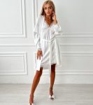 Весільний Халат з мереживом + сорочка