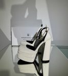 Весільні туфлі для нареченої на платформі ( лакові)