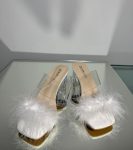 Босоніжки силіконові з пір`ям під весільні халати