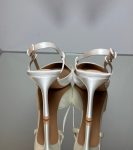 Жіночі туфлі слінгбек весільні для нареченої з бантиком